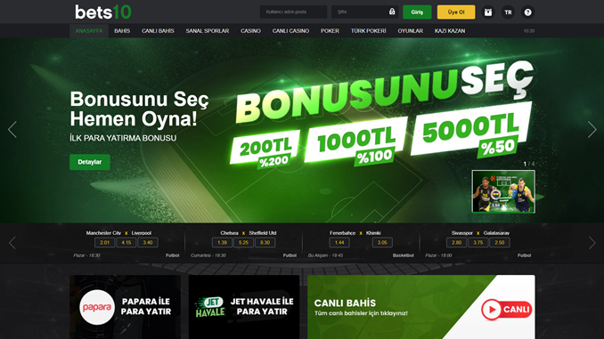 Bets10 giriş adresi
